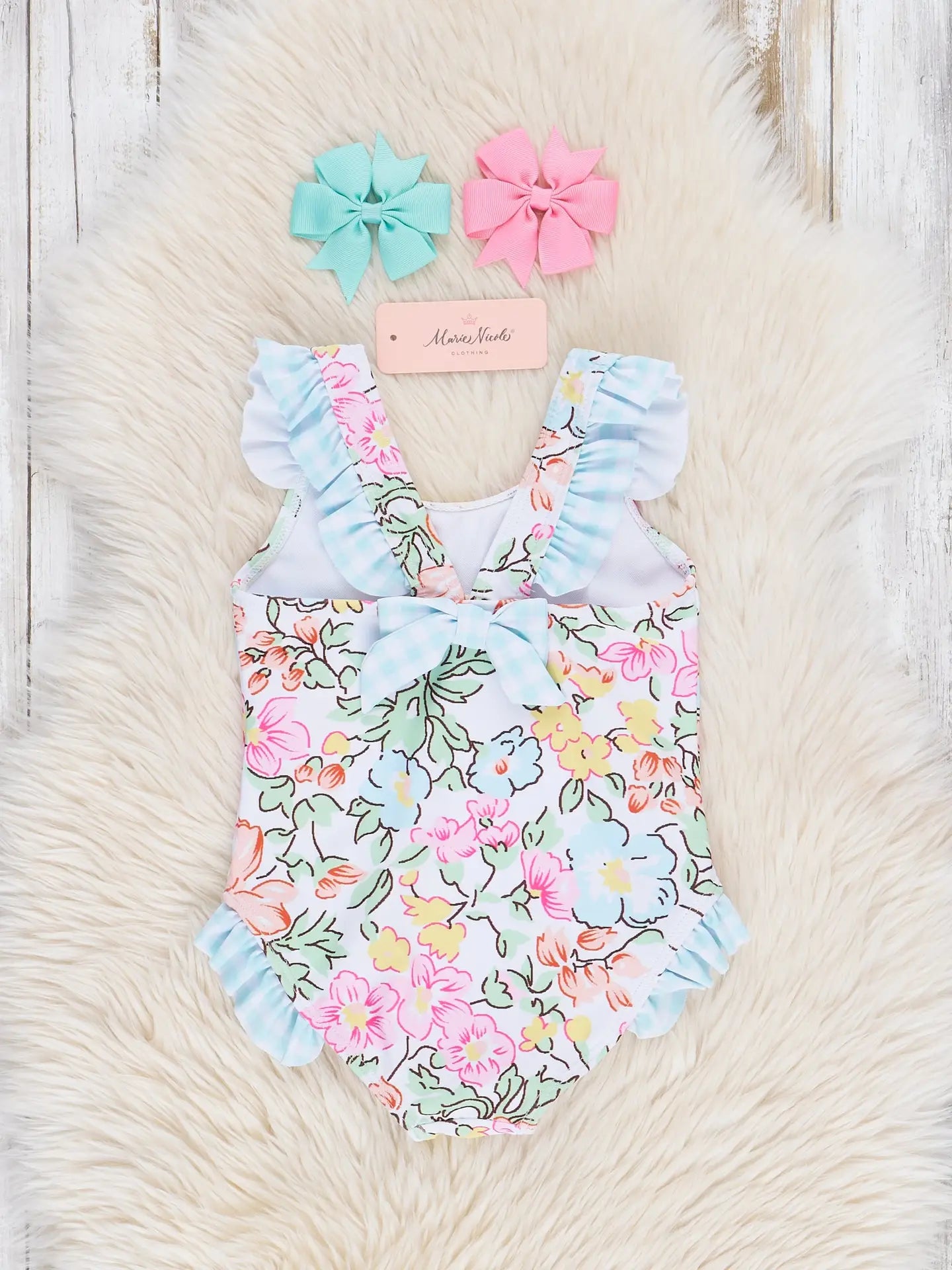 Ruffle Swimsuit - Wildflower